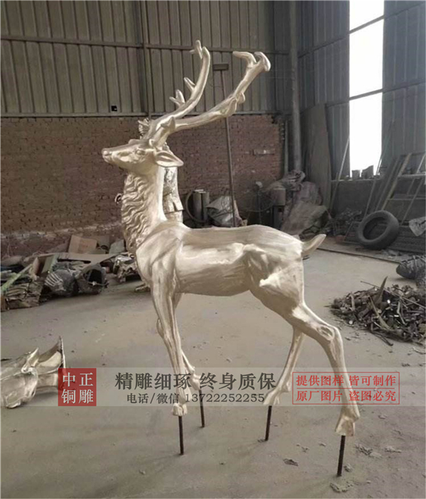 纯铜鹿对鹿雕塑.jpg