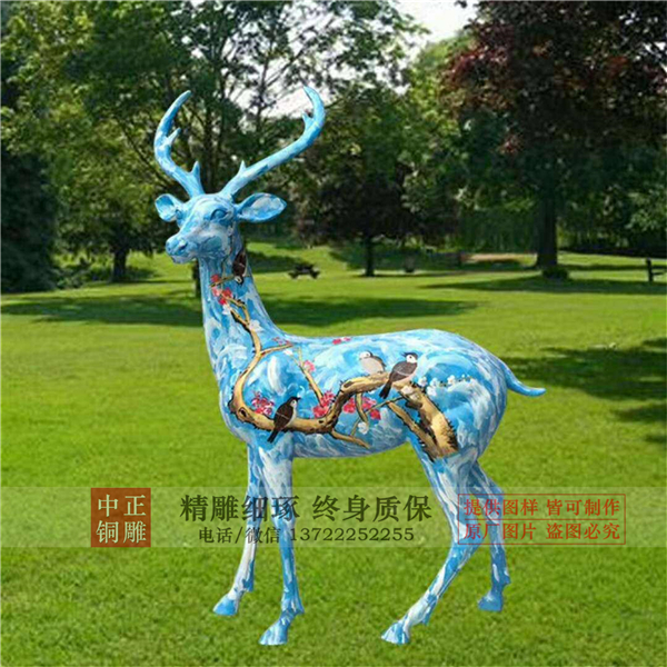 彩绘铜鹿雕塑.jpg