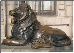 大型铜狮子雕塑厂家