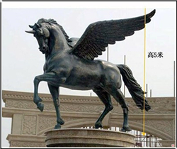 高5米铜马雕塑
