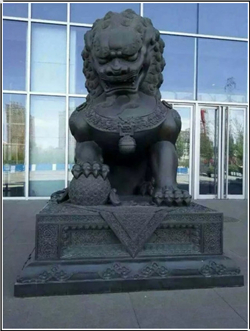 故宫铜狮子铸造