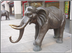 供应大型铜大象