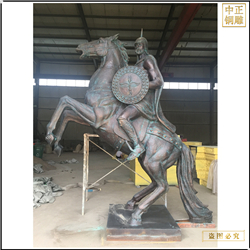 骑马将军雕塑生产厂家