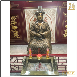 华胥人物雕塑 