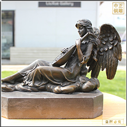 西方小天使铜雕塑铸造
