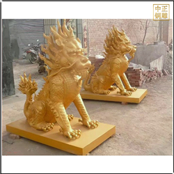 黄铜獬豸雕塑铸造厂