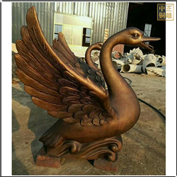 天鹅铜雕塑铸造厂