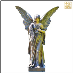 青铜天使人物铜雕塑