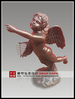 西方小天使人物雕塑