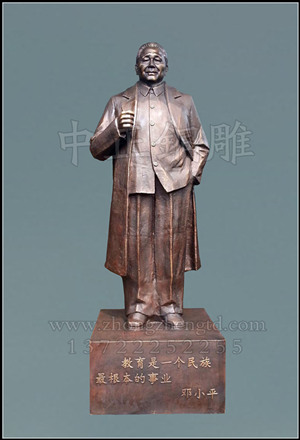 邓小平伟人铜雕塑