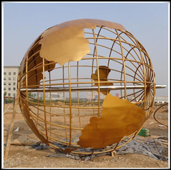 加工地球仪雕塑|地球仪雕塑价格