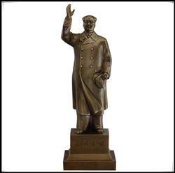 毛主席铜像|加工毛主席雕塑