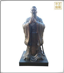校园孔子雕塑厂家|校园孔子雕塑价格