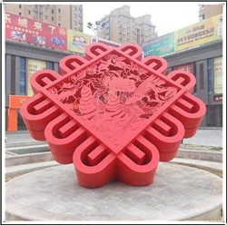 中国结广场雕塑图片