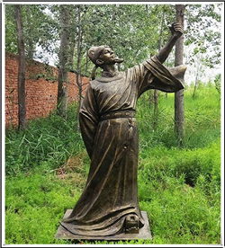 李白古代人物雕塑厂家