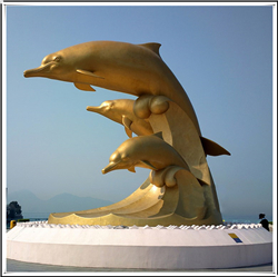 动物雕塑海豚价格