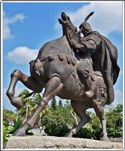 批发古代将军雕塑