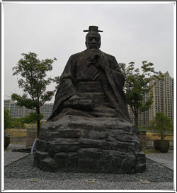 来图定做孙武雕塑