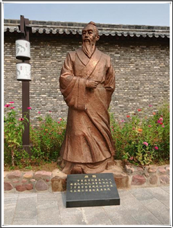 扁鹊古代人物雕塑
