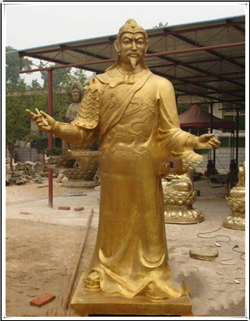 定做岳飞铜雕塑厂家
