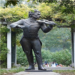 大型莫扎特铜雕塑