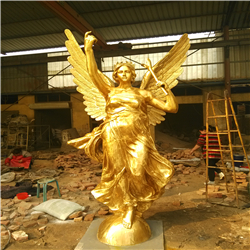 大型西方女神铜雕塑