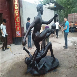 校园运动雕塑