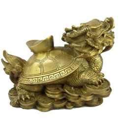 黄铜龙龟雕塑